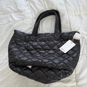 Quince Black Quilted Bag